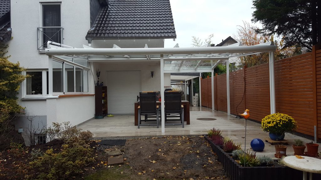 Terrassenüberdachung Satteldach