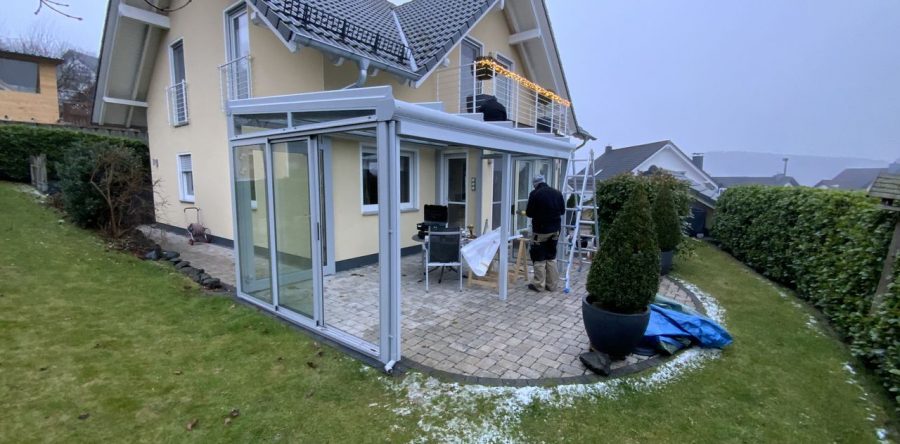 Sommergarten mit Beschattung