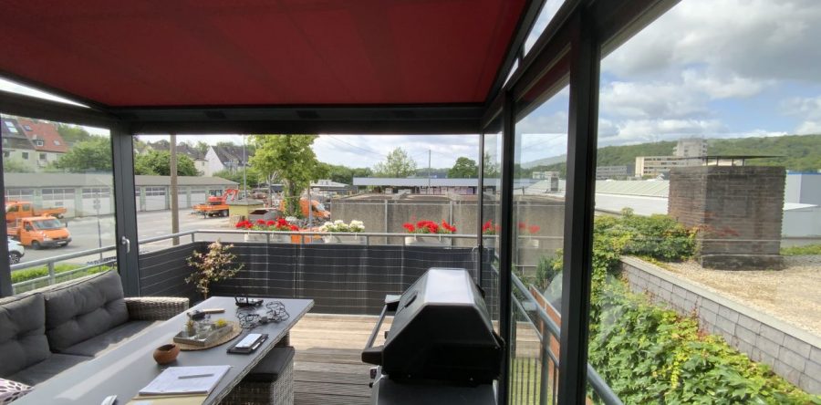 Sommergarten auf Balkon